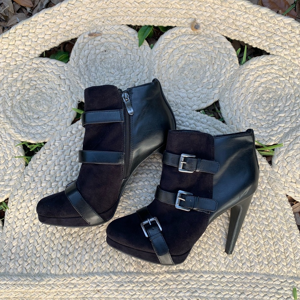 Sam and Libby heeled booties